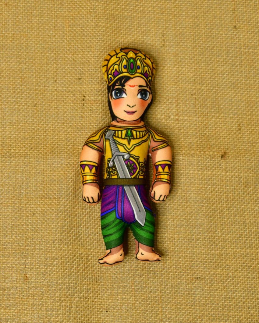 Vibrant Stitched Cotton Panch Pandava Showpiece | Pack of 5