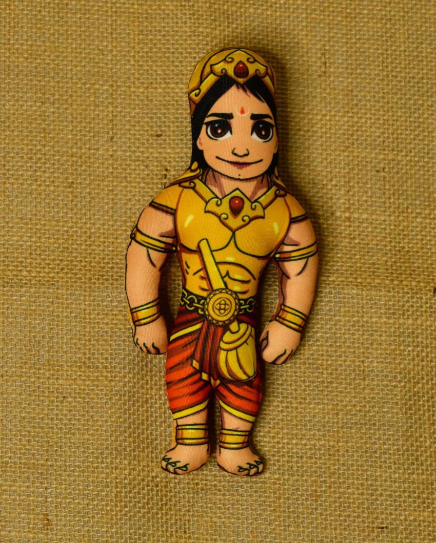 Vibrant Stitched Cotton Panch Pandava Showpiece | Pack of 5