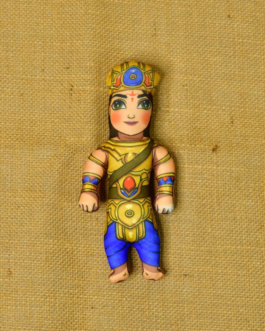 Vibrant Stitched Cotton Panch Pandava Showpiece | Pack of 5