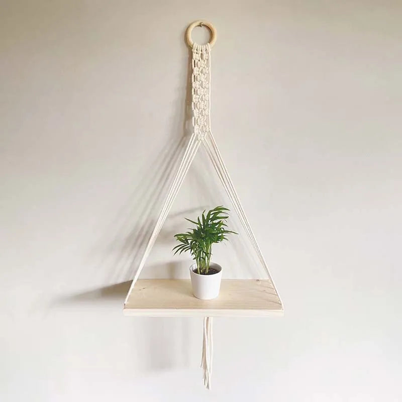 Classic Hanging Plant Shelf Default Title