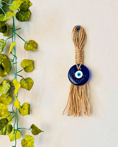 Evil Eye Jute Door Hanging - Dusaan