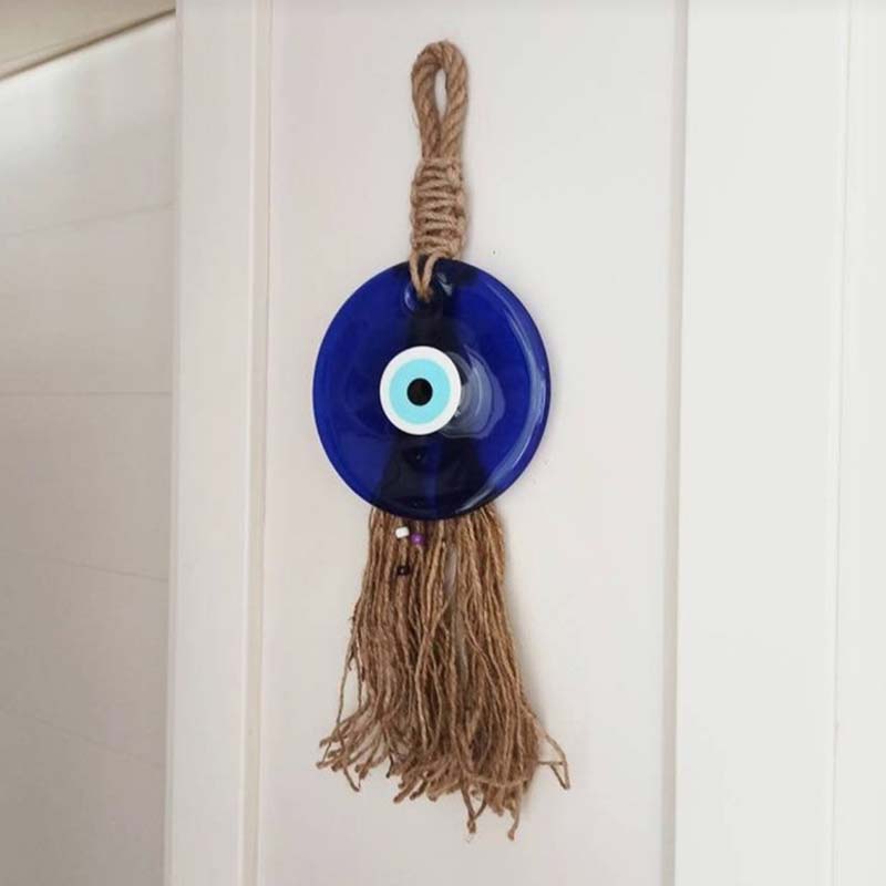 Evil Eye Jute Door Hanging - Dusaan