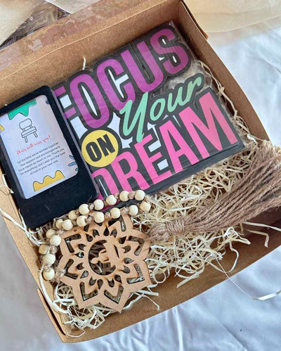 Serenity Peace & Positivity Hamper Gift Set | Pack of 3 | 18 x 2 inches