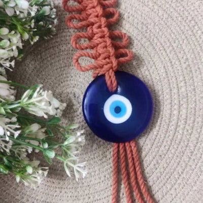 Boho Evil Eye Brown Hanging