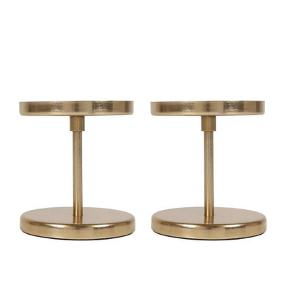 Pair Of Brass Candle Holder Default Title