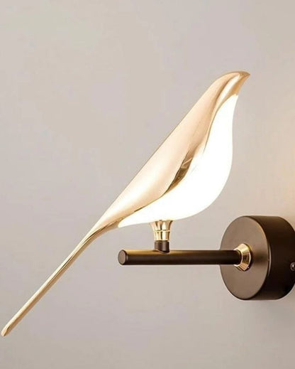 Bird Modern Metal Wall Light | 13 x 6 x 8 inches