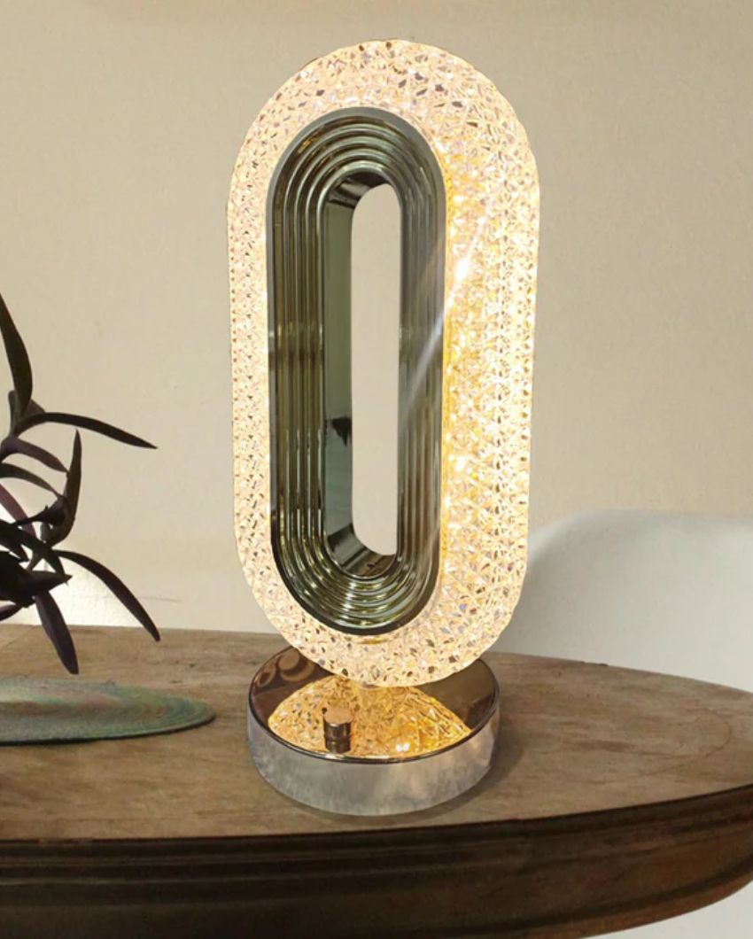 Premium Crystal Touch Control Table Lamp | 4 x 10 inches