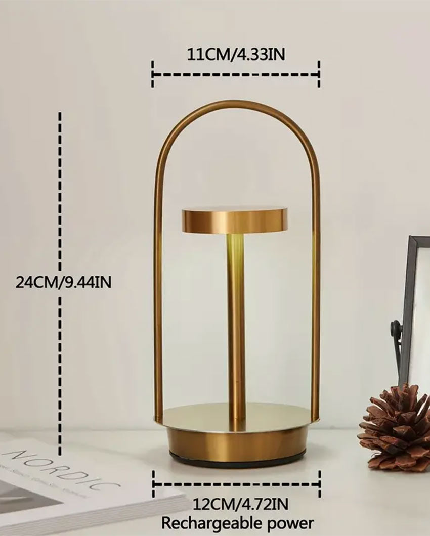 Modern Charging Touch Three Color Portable Table Lamp