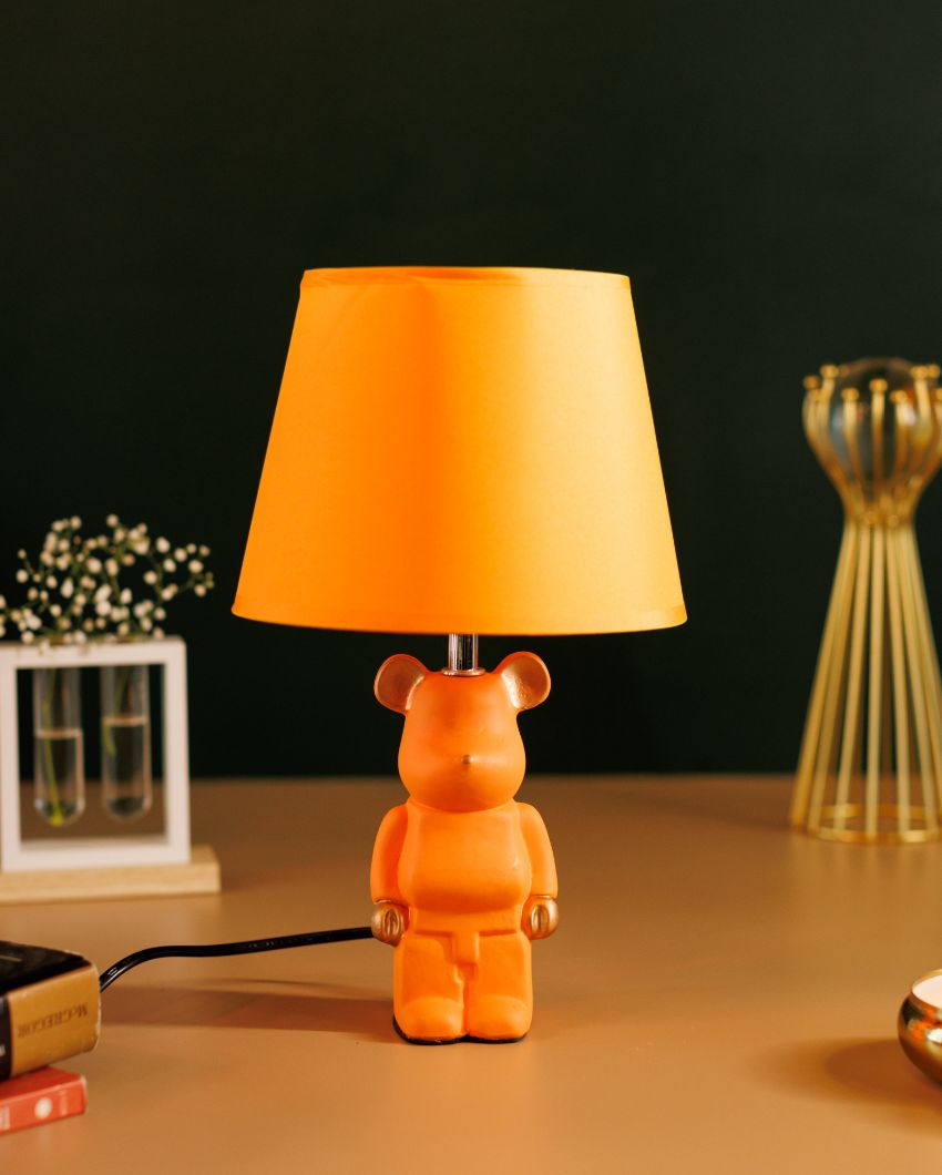 Kids' Room Teddy Ceramic Night Table Lamp |  8 x 13 inches