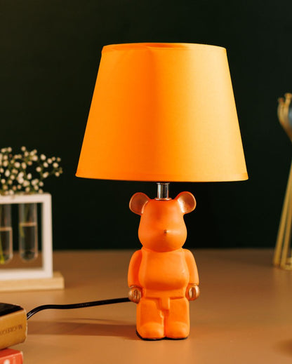 Kids' Room Teddy Ceramic Night Table Lamp |  8 x 13 inches