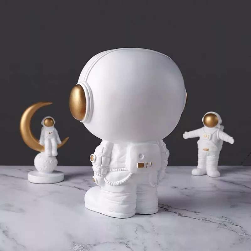 Creative Astronaut Storage Ornaments Sculpture Default Title