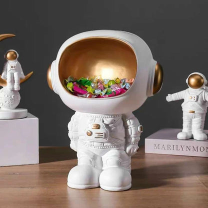 Creative Astronaut Storage Ornaments Sculpture Default Title