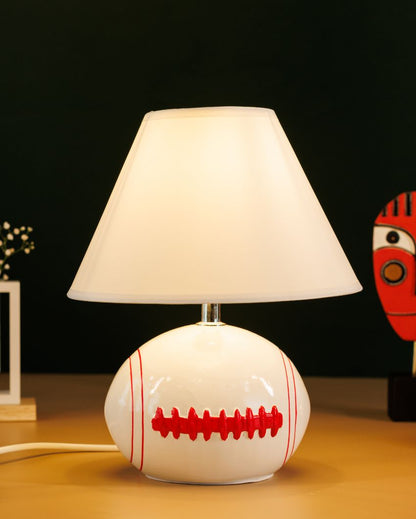 Charming Design Ceramic Kids' Room Table Lamp | 9 x 11 inches