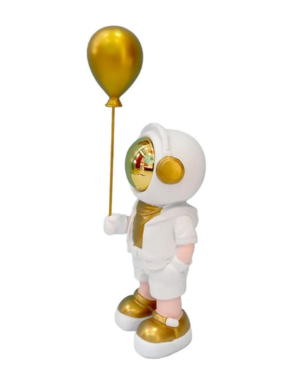 Resin Astronaut With Ballon Table Decor