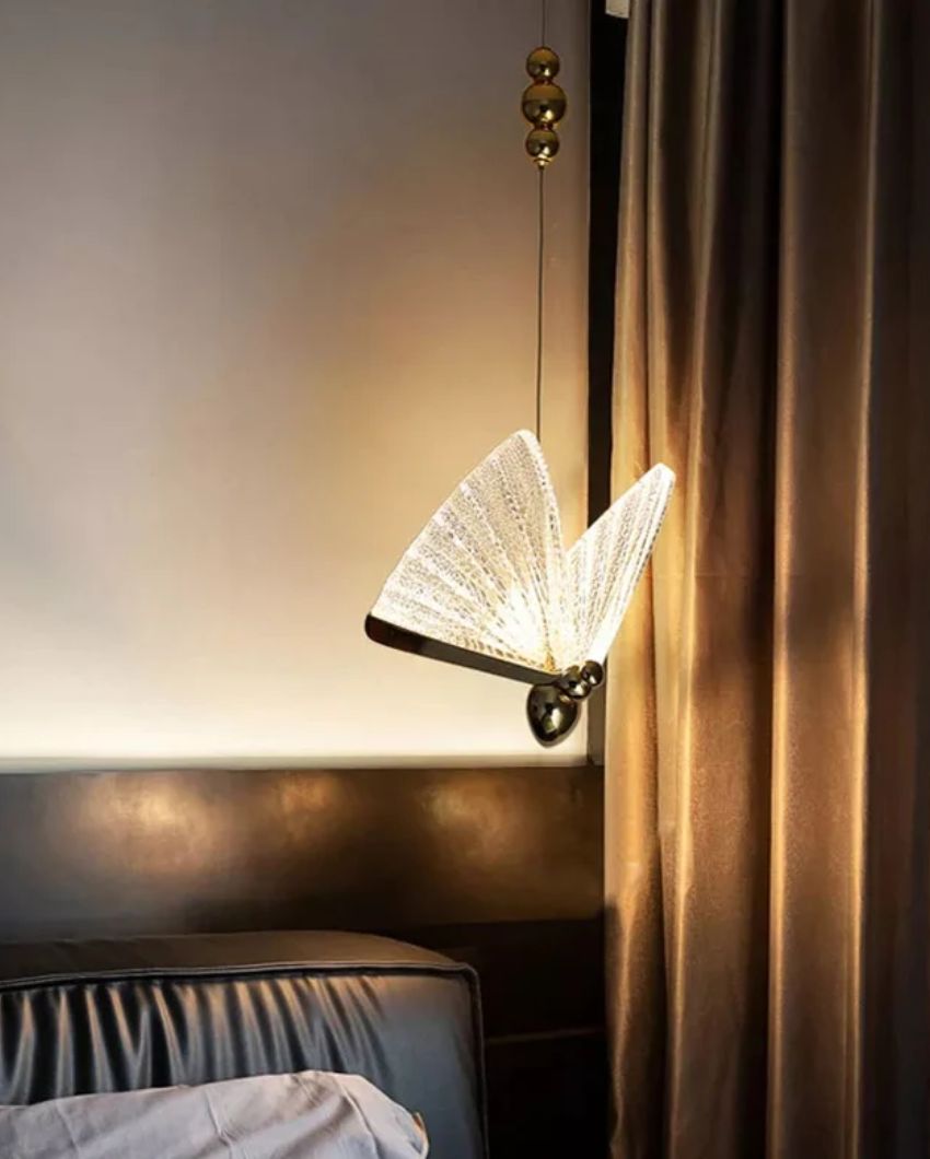 New Luxury Butterfly Metal Pendant Light