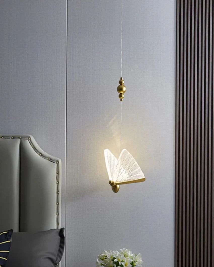 New Luxury Butterfly Metal Pendant Light