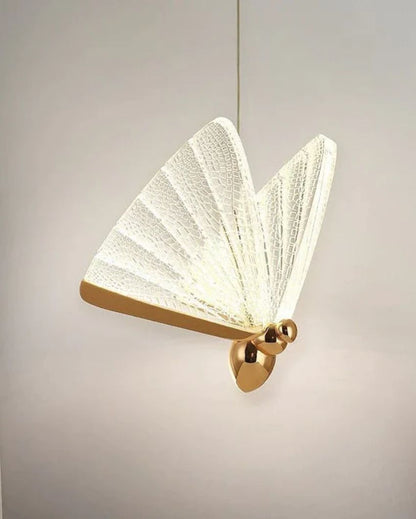 New Luxury Butterfly Metal Pendant Light