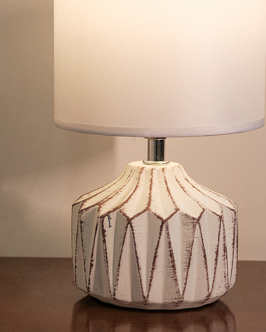 Geomatry StyleTerracotta Soft Shade Table Lamp