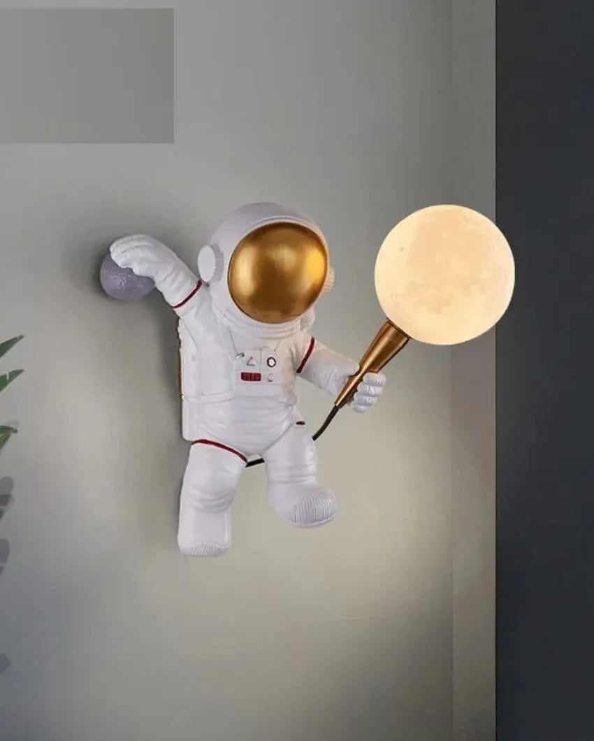 Astro Moon Resin Wall Lamp