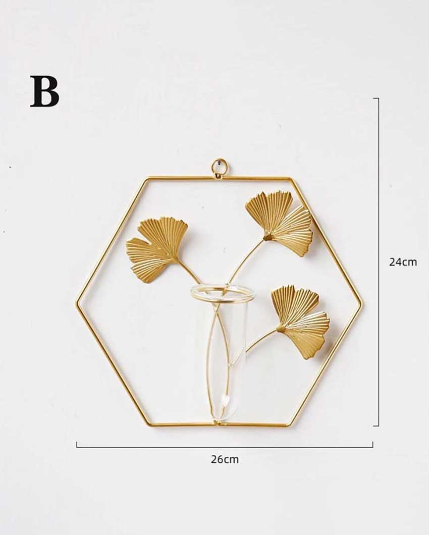 Hexagon Test Tube Wall Planter