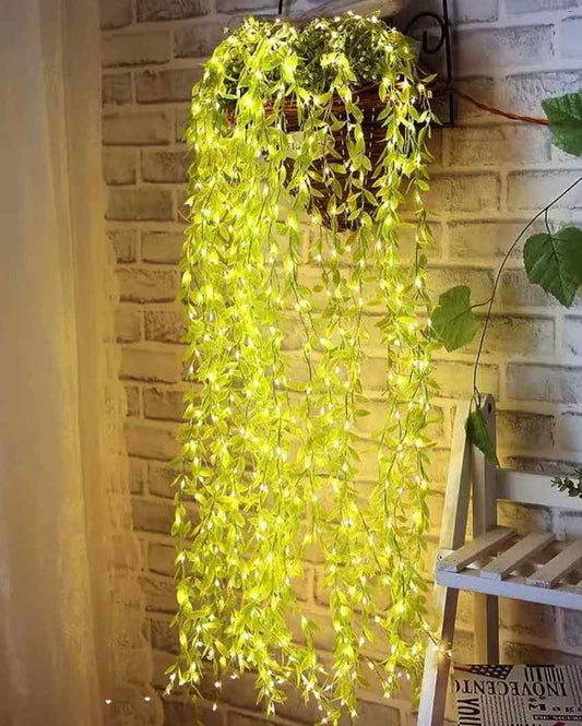 Artificial Vine Leaf Curtain Led String Light