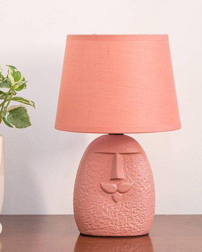 Terracotta Soft Shade Table Lamp Mustach