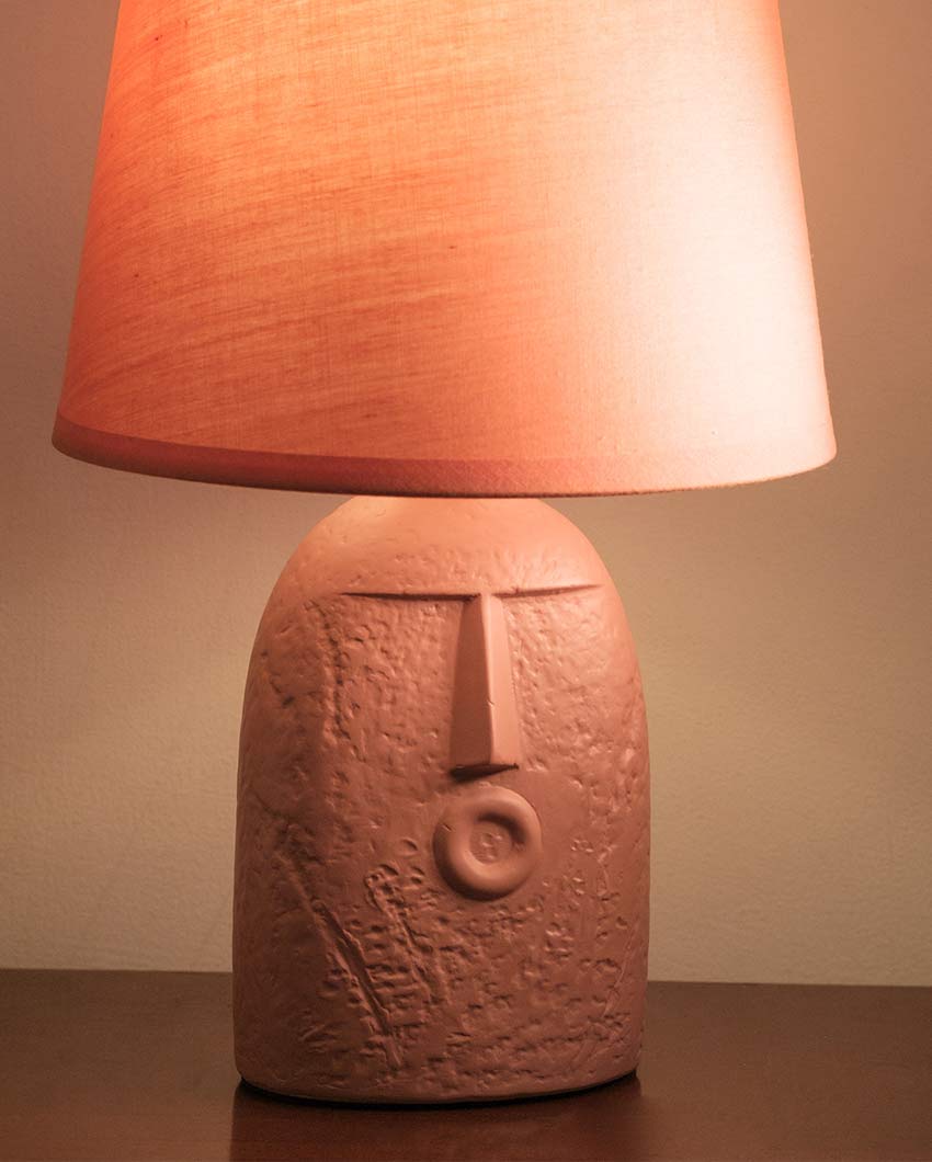 Terracotta Soft Shade Table Lamp Wow