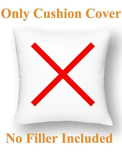 Zig Zag Cotton Jacquard Printed Cushion Cover | Single 18x18 inches