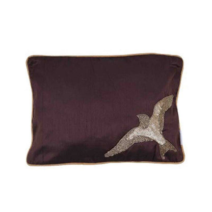 Umber Bird Cushion Cover Default Title
