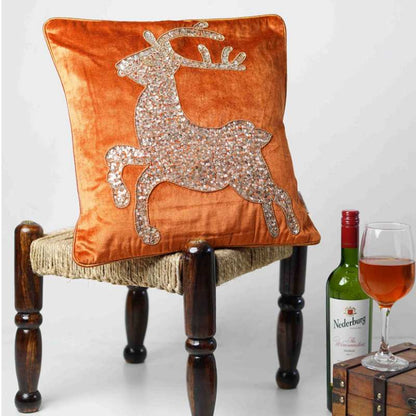 Gliter Stag Cushion Cover Default Title
