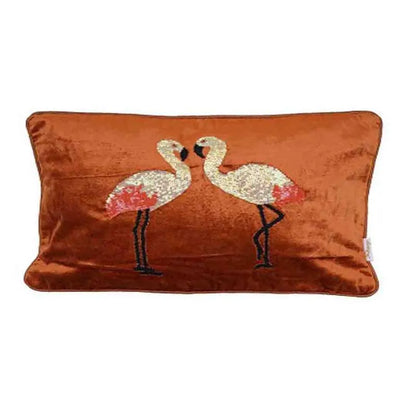 Flamingo Sunrise Cushion Cover Default Title