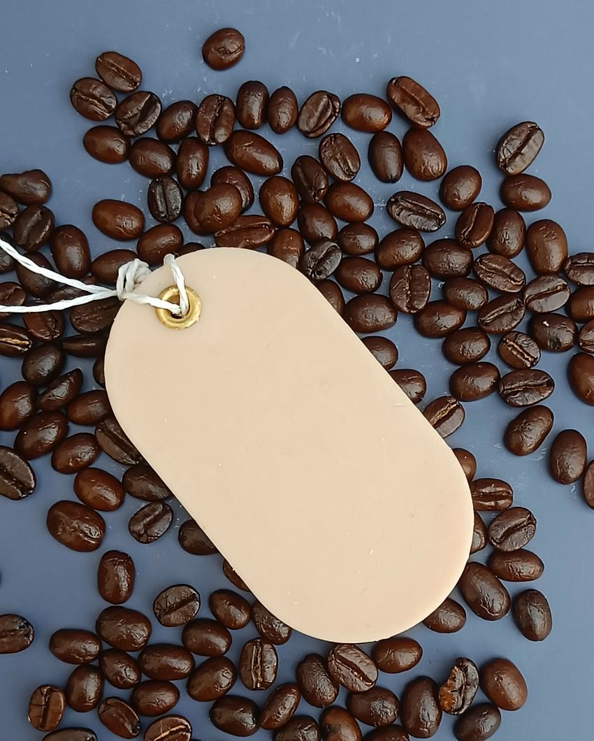 Curved Rectangle Coffee Wax Sachet | 3 x 2 inches