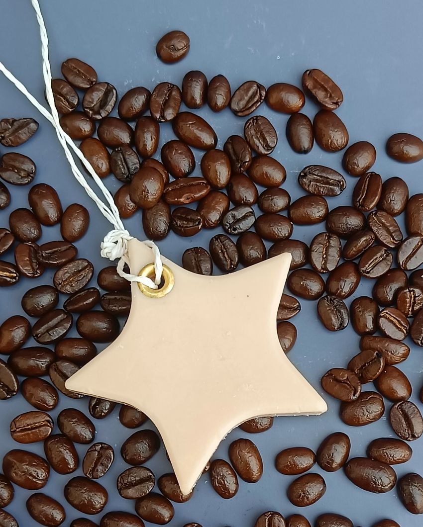 Bold Star Shaped Coffee Wax Sachet | 3 x 2 inches