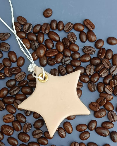 Bold Star Shaped Coffee Wax Sachet | 3 x 2 inches