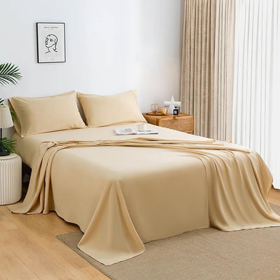 Ultra-Soft King Size Winter Flat Bedsheet with Pillow Cover