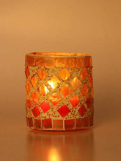 Nomadic Candle Night Dinner Glass Tea Light Holders | Set Of 2