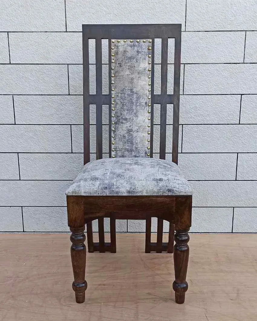 Alexa Sheesham Wood And Swed Dining Chair