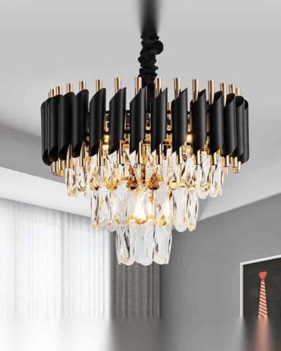 Opulent Indoor Hall Room Hanging Chandelier | 16 x 47 inches