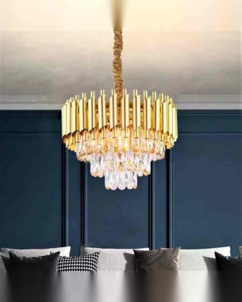 Designer Indoor Hall Room Hanging Chandelier | 16 x 47 inches