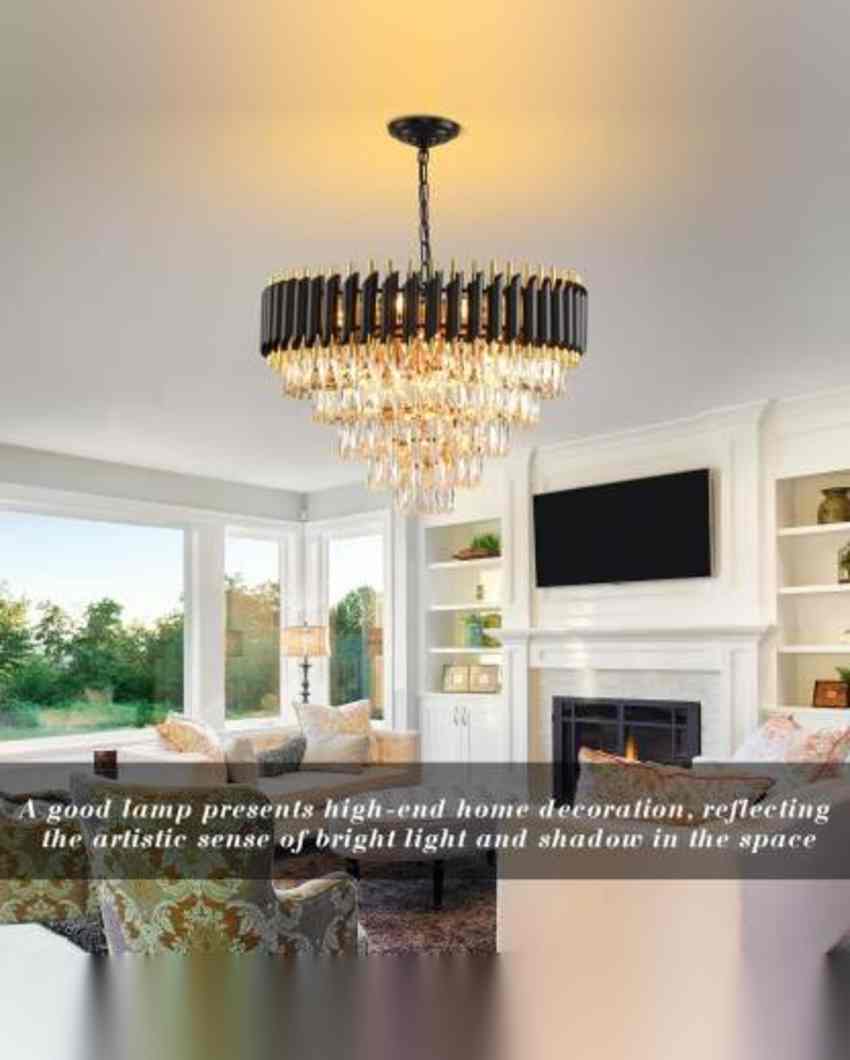 Luxurious Vintage Indoor Hall Room Hanging Chandelier | 24 x 47 inches