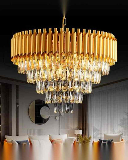 Stylish Indoor Hall Room Hanging Chandelier | 24 x 47 inches