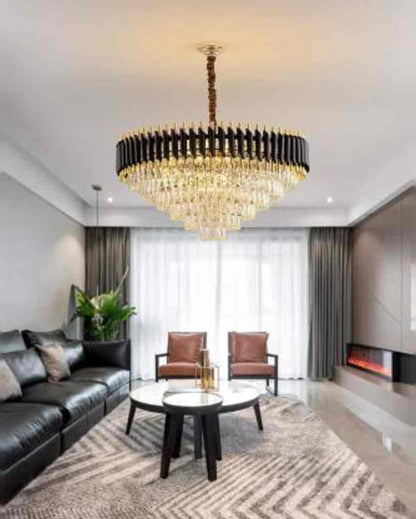 Chic Indoor Hall Room Hanging Chandelier | 18 x 47 inches