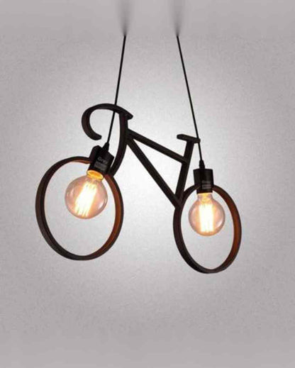 Contemporary Indoor Hall Room Hanging Cycle Chandelier | 10 x 16 x 32 inches