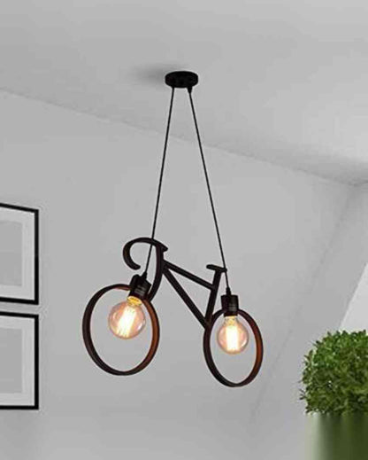 Contemporary Indoor Hall Room Hanging Cycle Chandelier | 10 x 16 x 32 inches