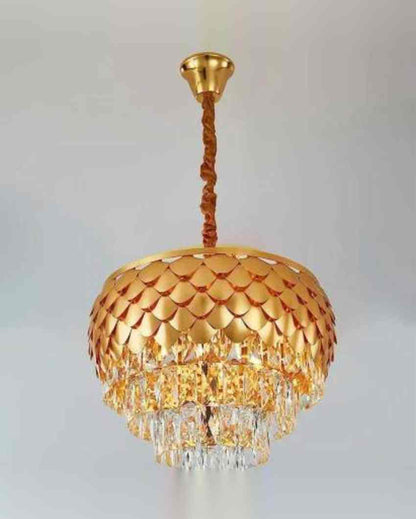 Artistic Indoor Hall Room Pineapple Hanging Chandelier | 16 x 47 inches