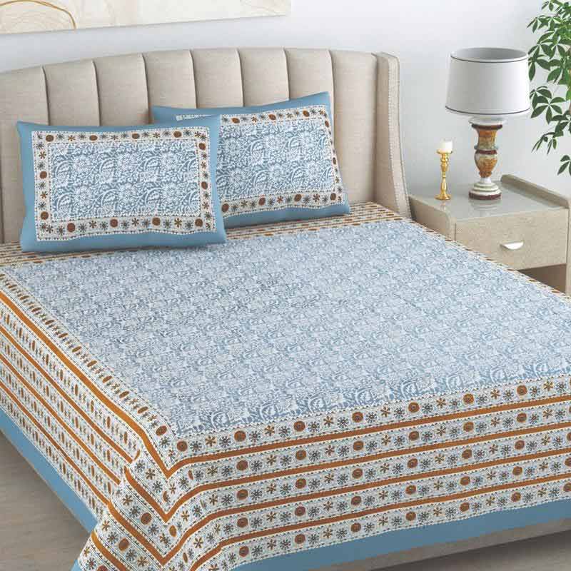 Chakori Blue Bedding Set | Double Size Default Title