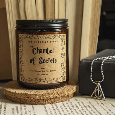 The Chamber of Secrets Scented Candle | Single | 7.6 x 8.9 cm / 3 x 3.5 inches