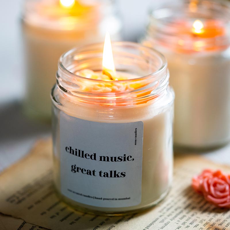 Chilled Music Scented Candle Default Title