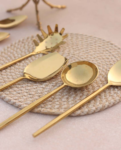 Aurum Serving Spoon | Set Of 6