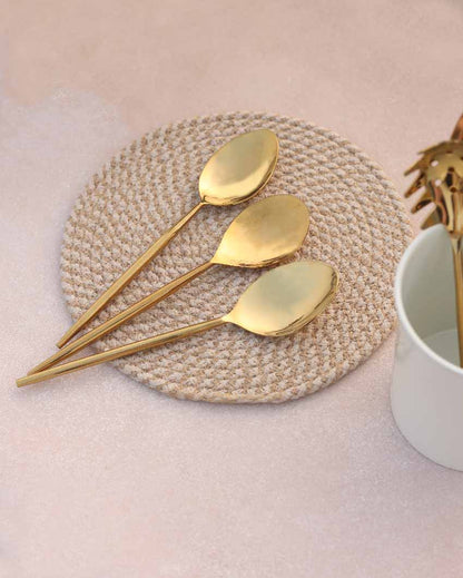 Aurum Serving Spoon | Set Of 6